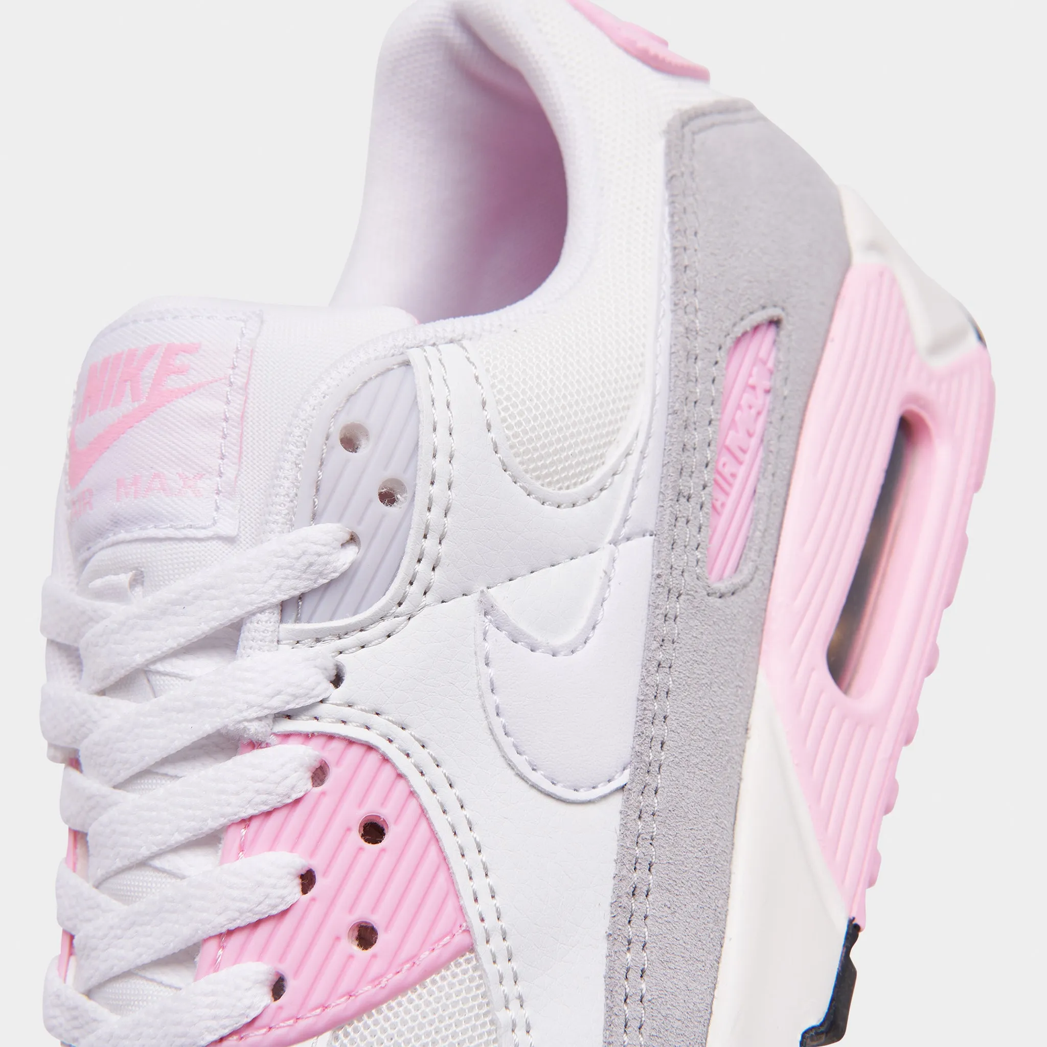 Nike Women's Air Max 90 White / Sail - Medium Soft Pink