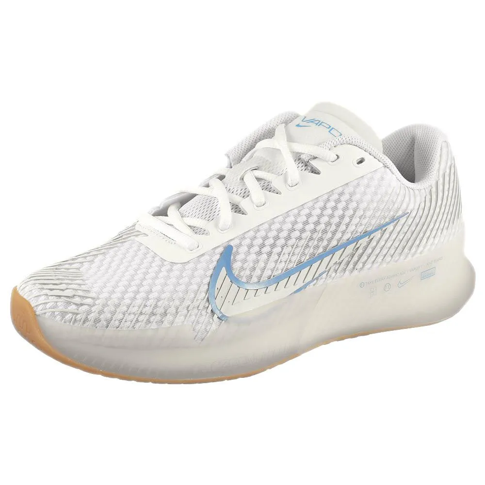 Nike Women's Air Zoom Vapor 11 - White/Light Blue