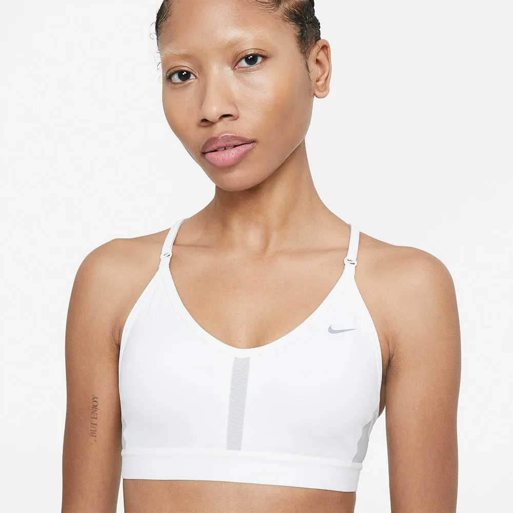 Nike Women's Indy V Neck Bra - White