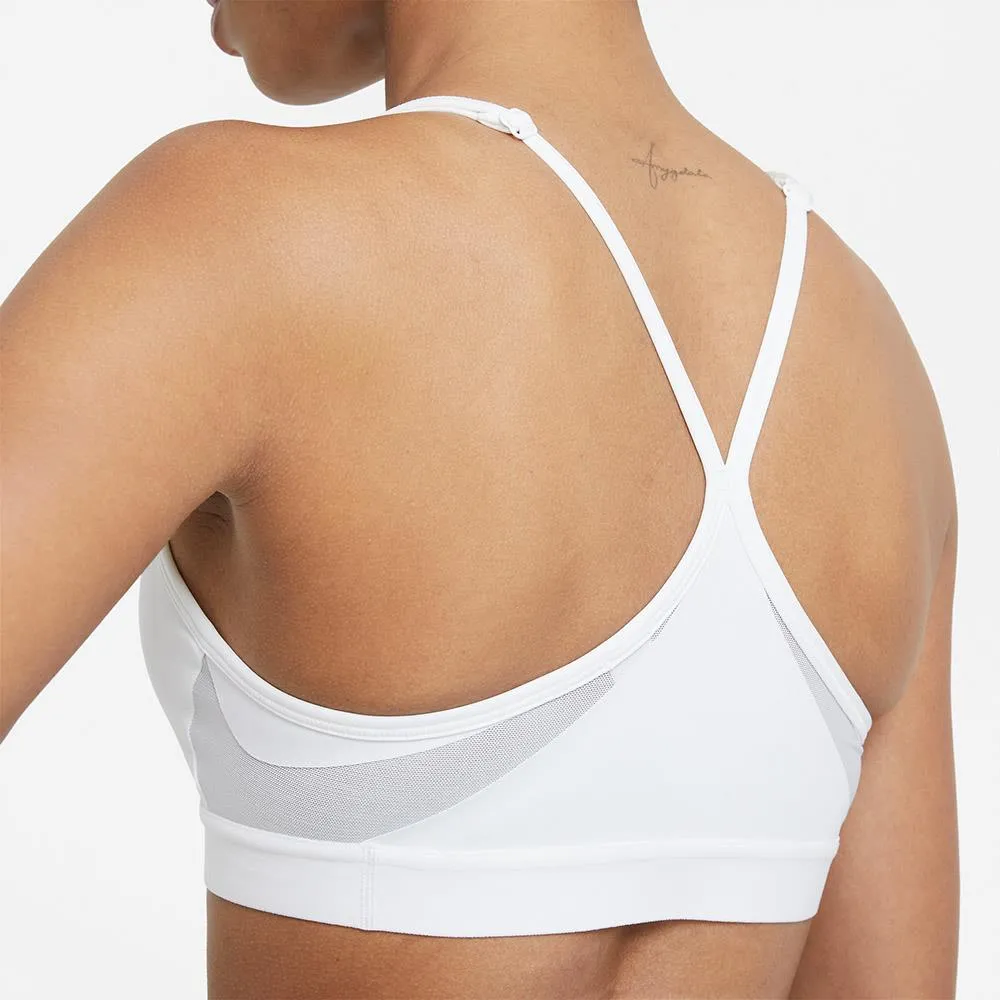 Nike Women's Indy V Neck Bra - White