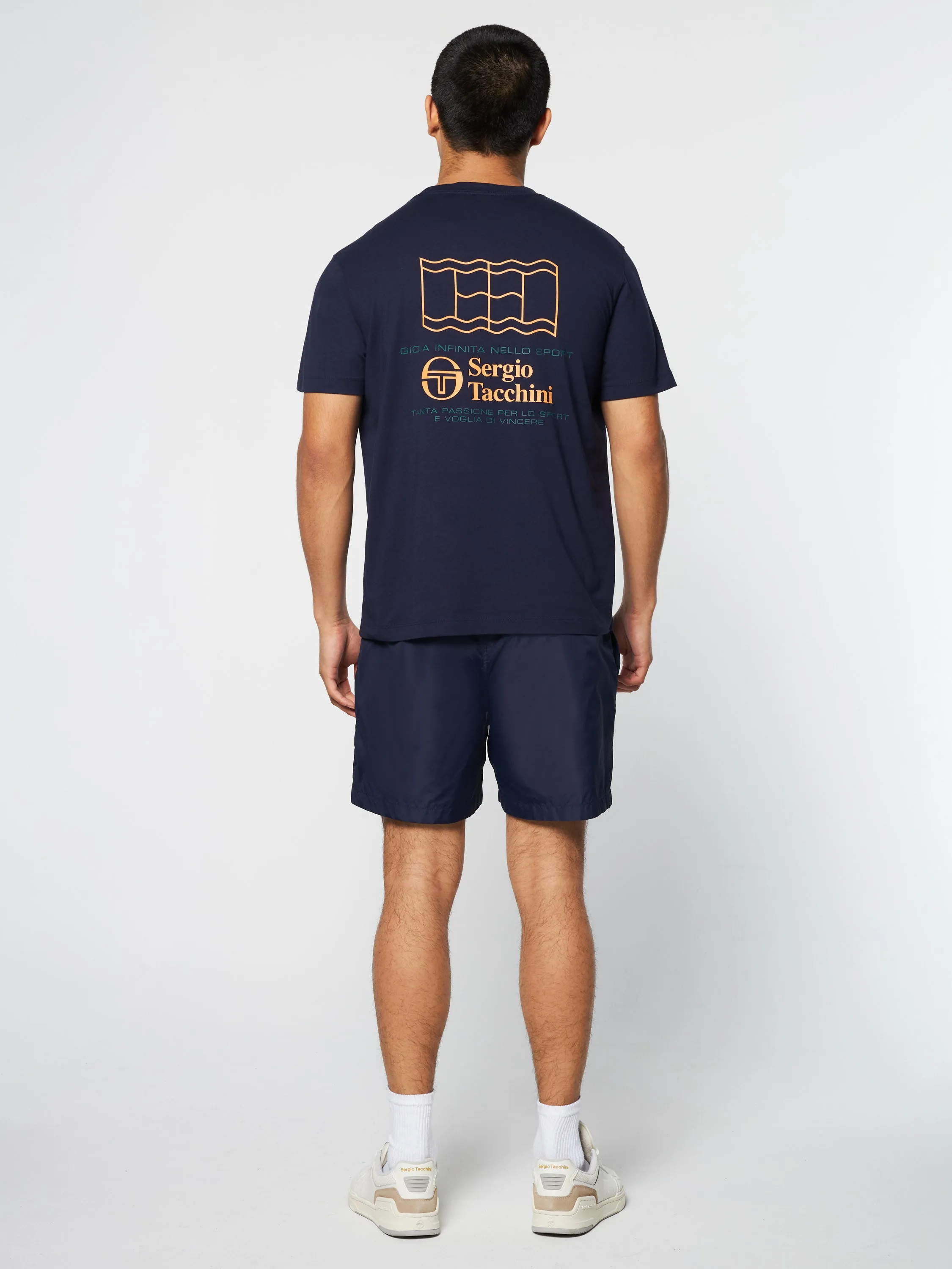 Onda T-Shirt- Maritime Blue