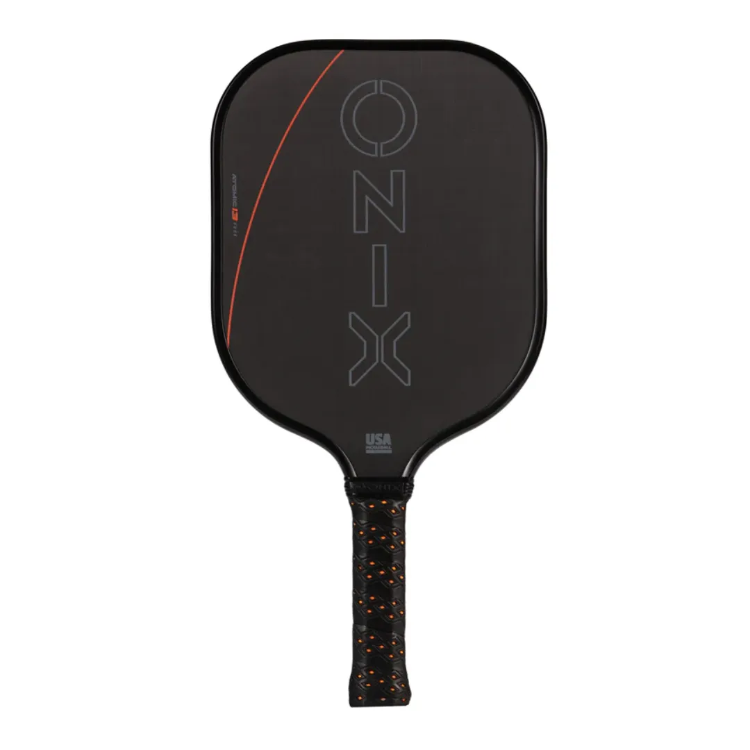 Onix Evoke Premier Pro Raw Carbon 16 Pickleball Paddle [Black]