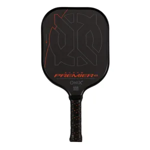 Onix Evoke Premier Pro Raw Carbon 16 Pickleball Paddle [Black]