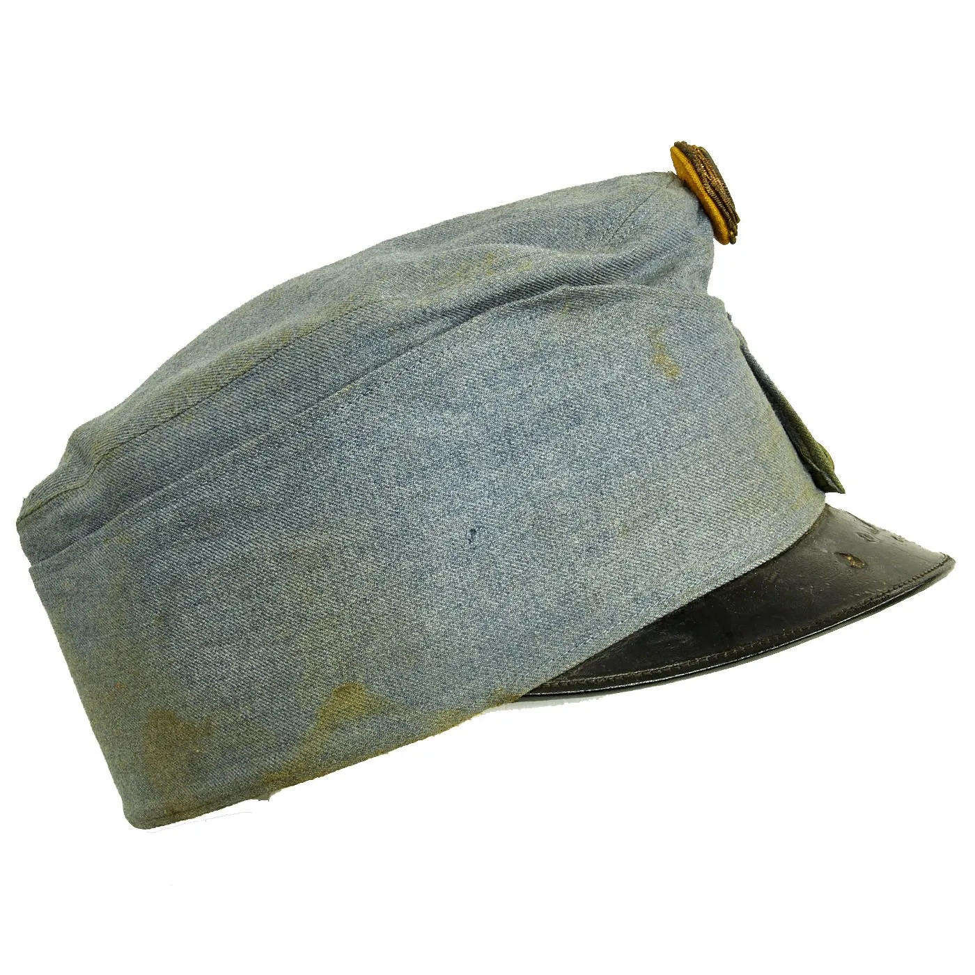 Original Austro-Hungarian WWI M1916 Officer’s Field Cap made by A. Zach in Hermannstadt Transylvania