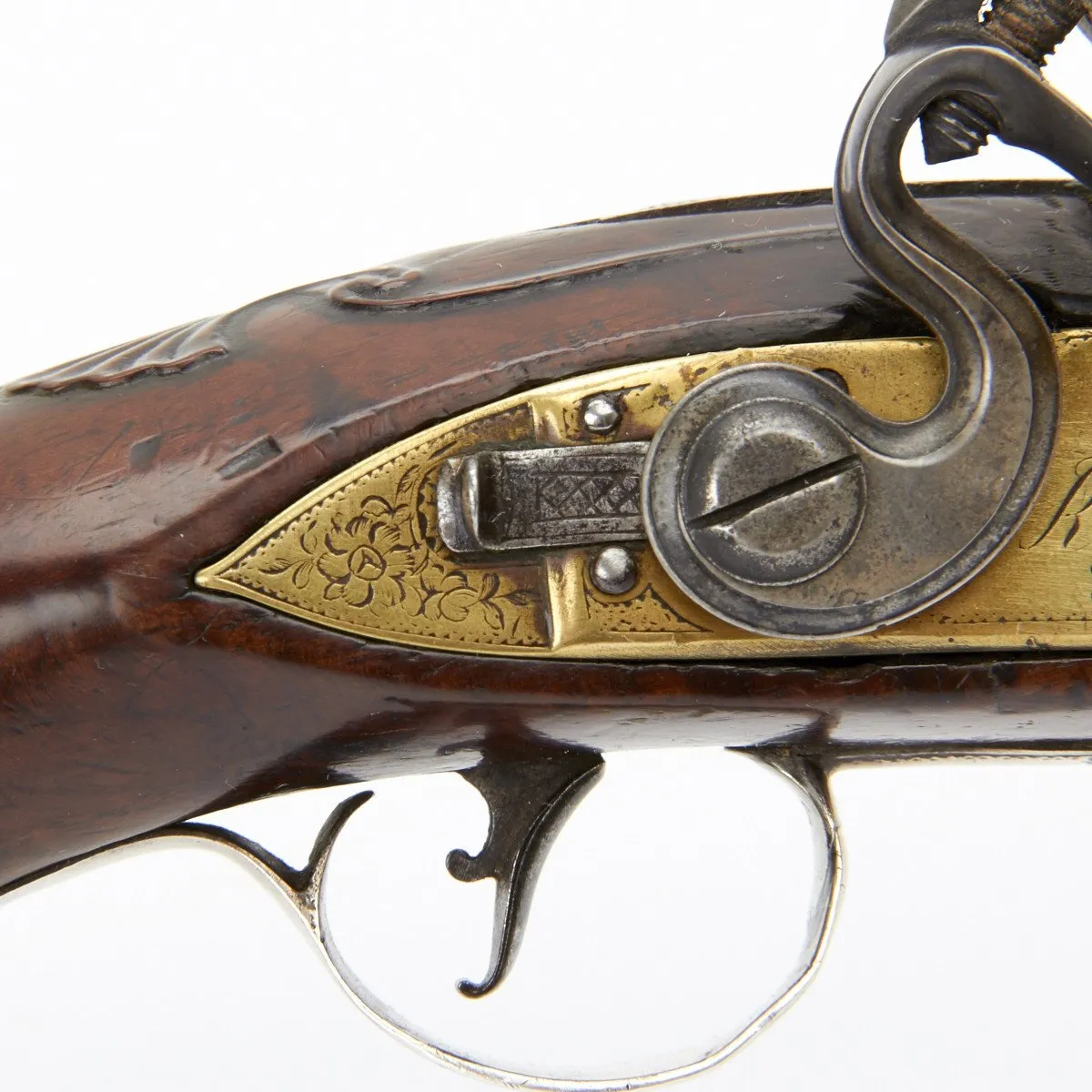 Original British 1777 Flintlock Pistol Inscribed CAPT R.PEARSON R.N. (Battle of Flamborough Head)