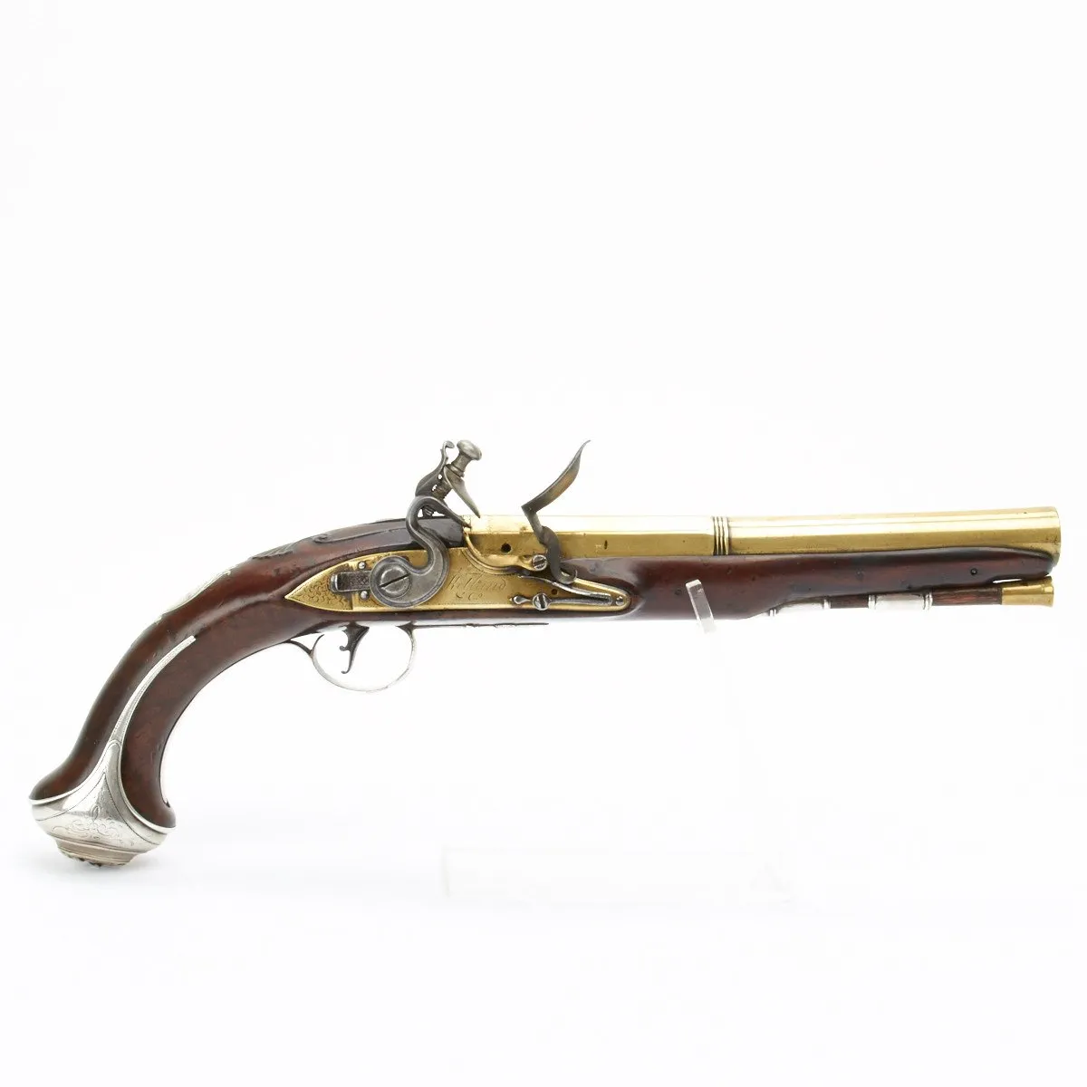 Original British 1777 Flintlock Pistol Inscribed CAPT R.PEARSON R.N. (Battle of Flamborough Head)