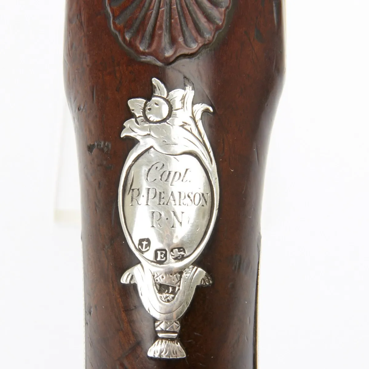 Original British 1777 Flintlock Pistol Inscribed CAPT R.PEARSON R.N. (Battle of Flamborough Head)