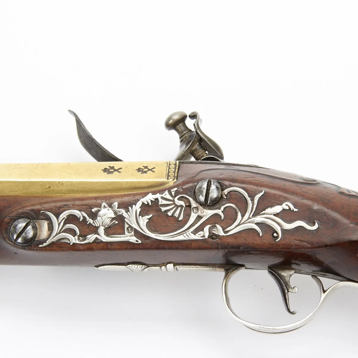 Original British 1777 Flintlock Pistol Inscribed CAPT R.PEARSON R.N. (Battle of Flamborough Head)