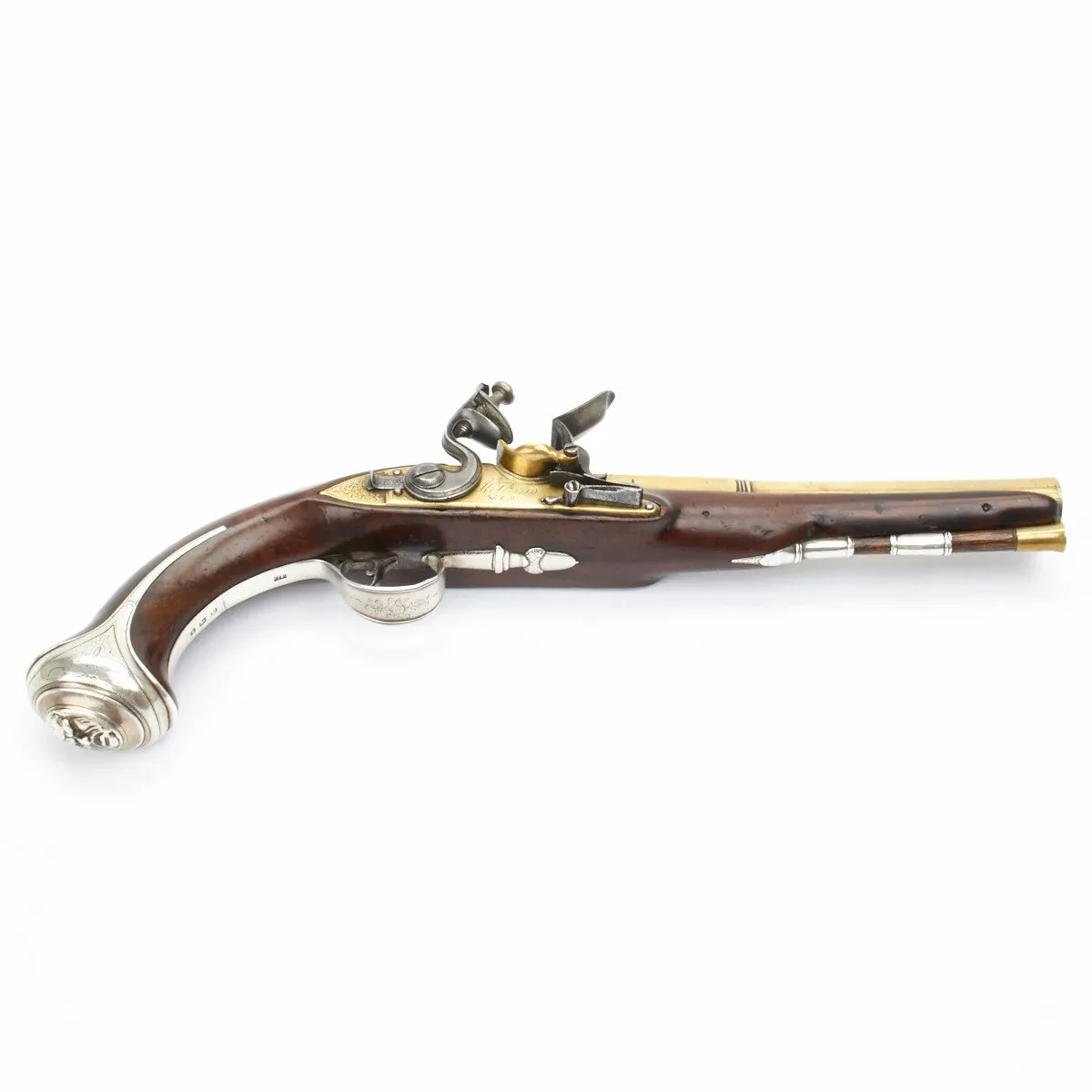 Original British 1777 Flintlock Pistol Inscribed CAPT R.PEARSON R.N. (Battle of Flamborough Head)