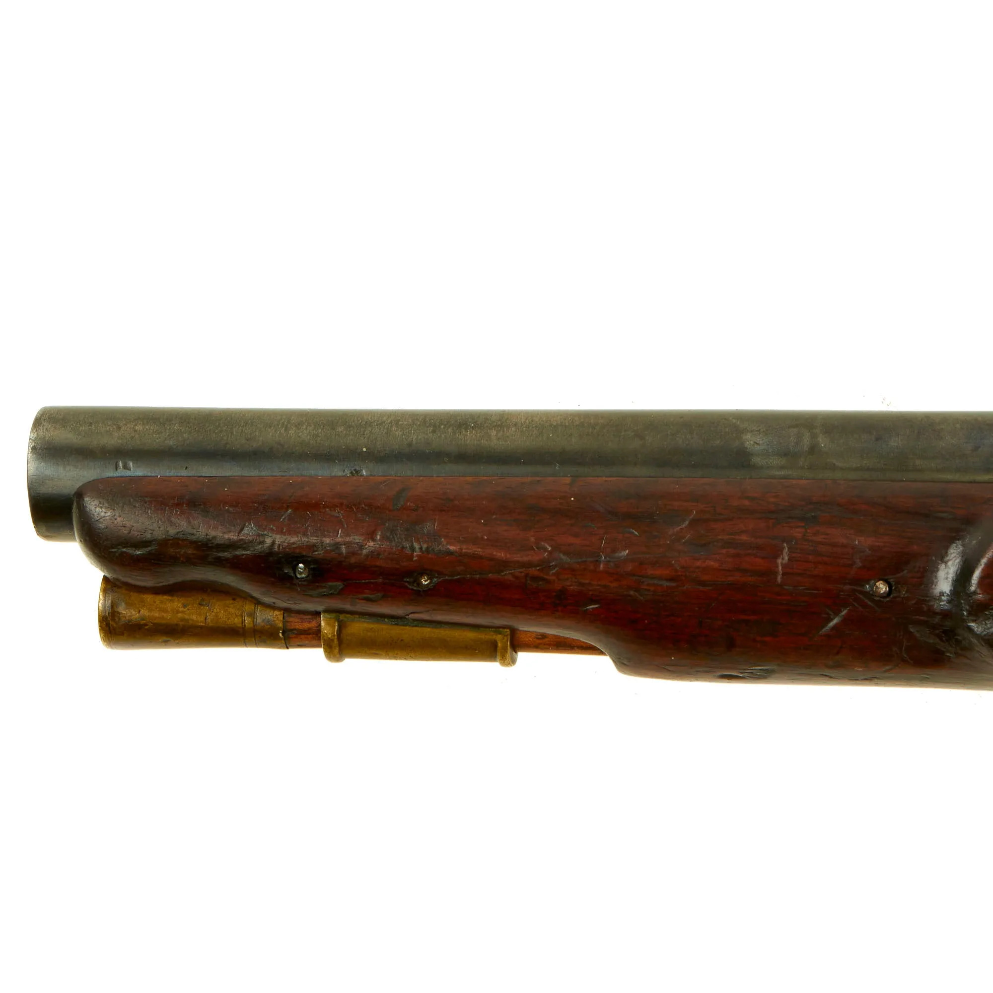 Original British Napoleonic P-1796 Light Dragoon Flintlock Pistol Marked to the 16th Light Dragoons - Waterloo Participant