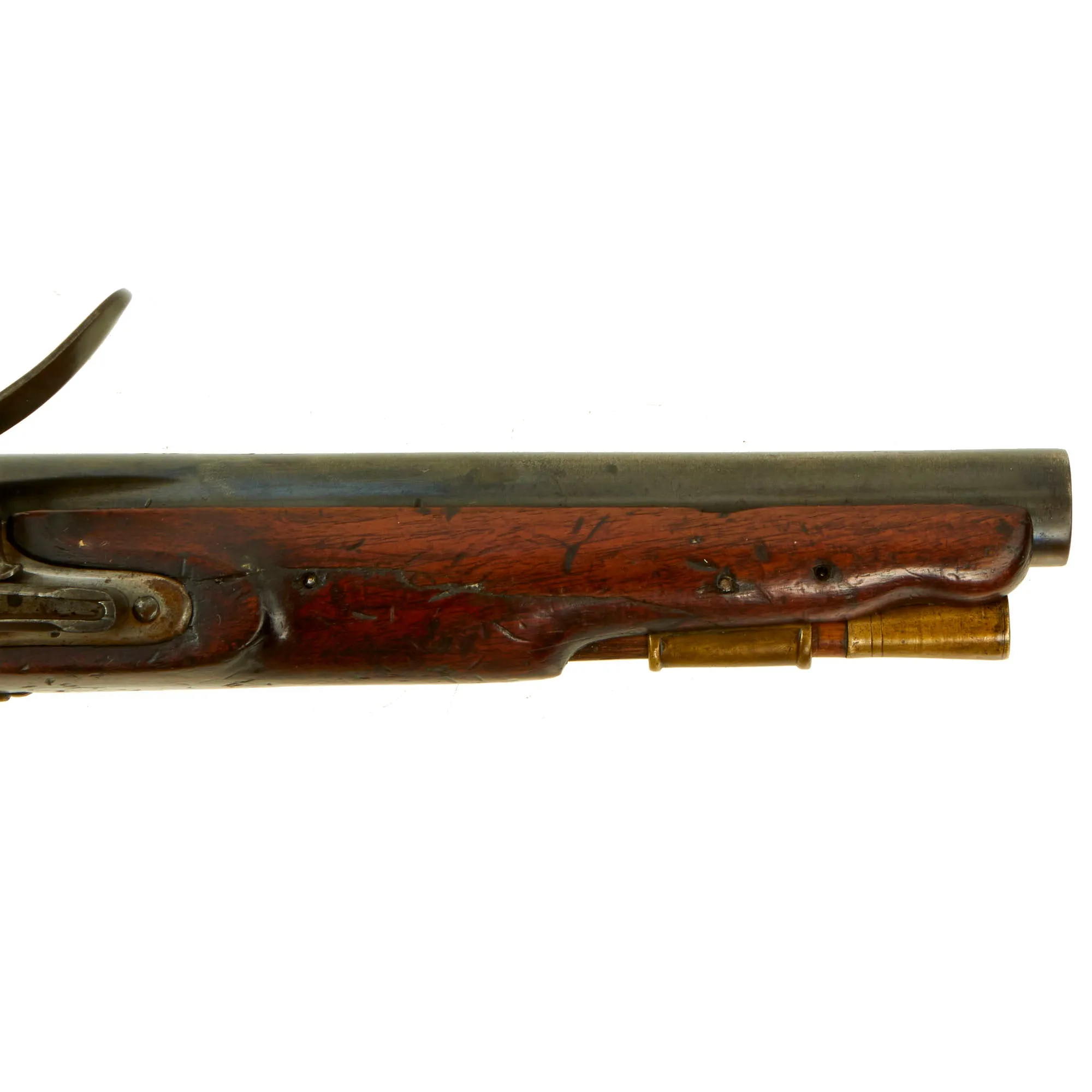 Original British Napoleonic P-1796 Light Dragoon Flintlock Pistol Marked to the 16th Light Dragoons - Waterloo Participant