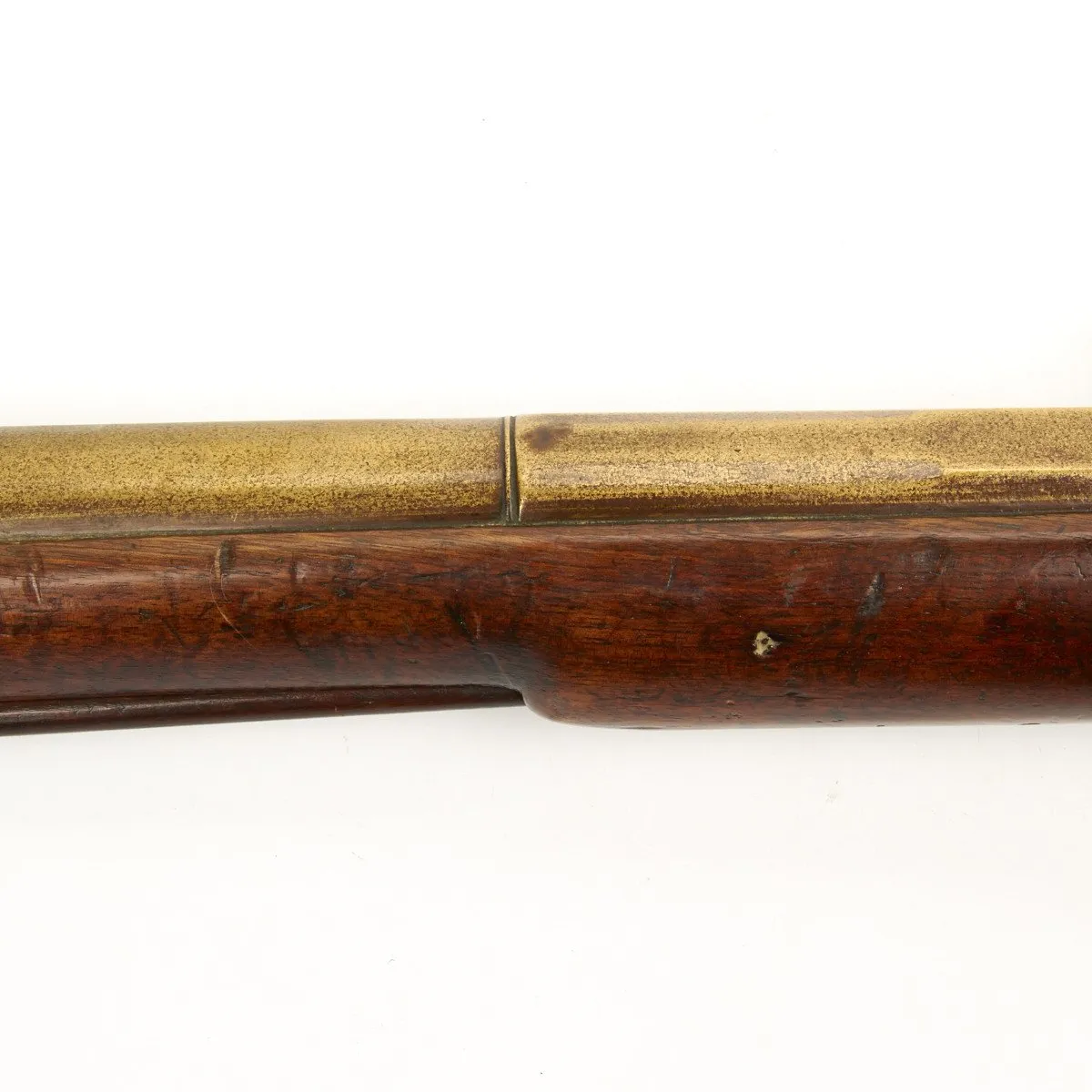 Original British Sea Service Flintlock Brass Barreled Blunderbuss by John Dafte- Circa 1690