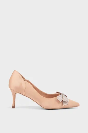 Party Wear Court Shoes IP5008-Peach