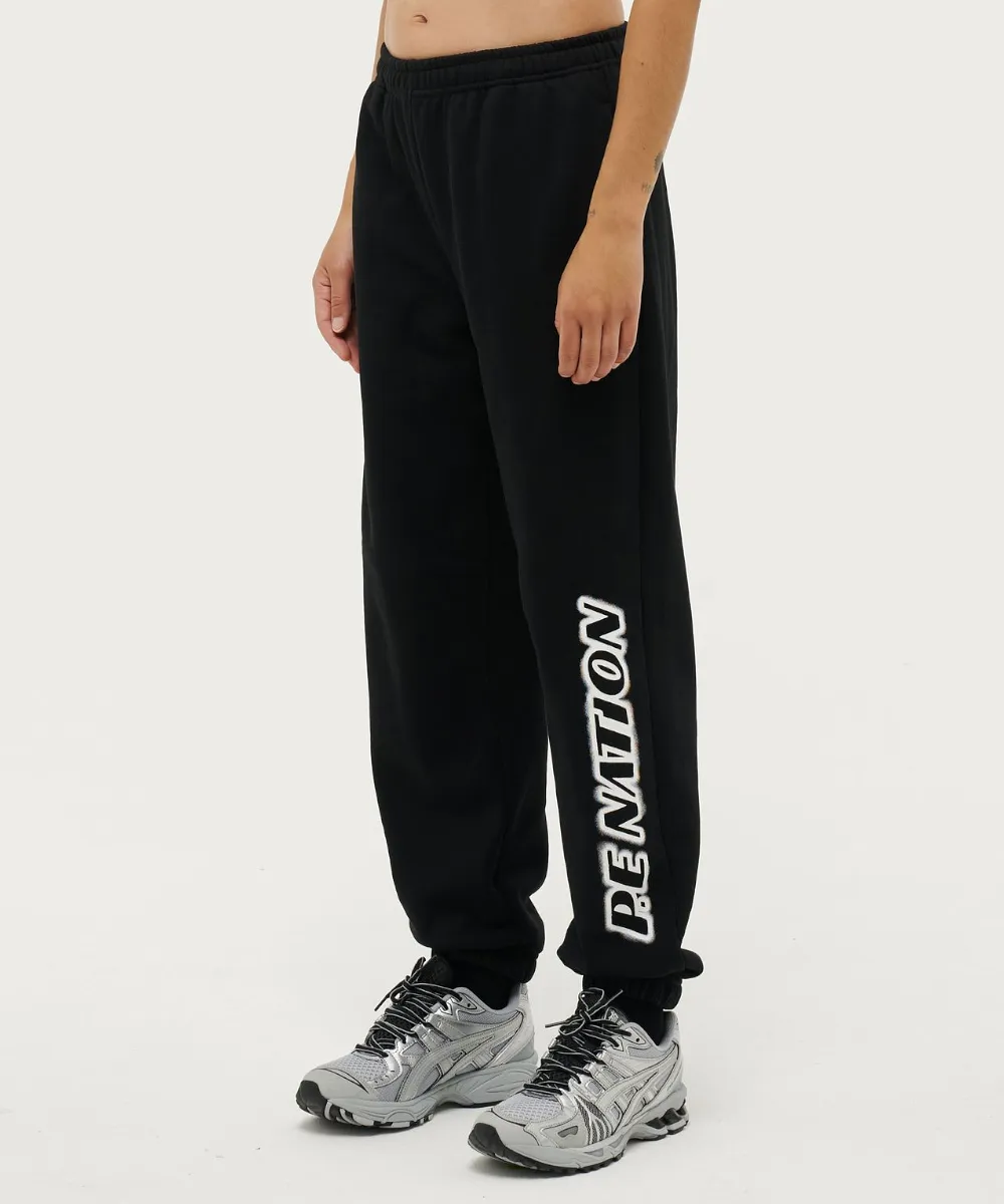 P.E Nation Tiebreak Trackpants (Black)