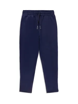 Perforata Track Pant-Maritime Blue