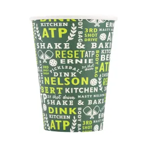 Pickleball Paper Cups x 8