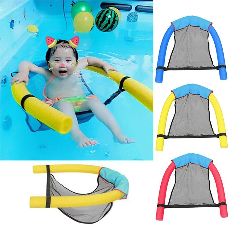 Pool Floating Chair Swimming Pools Seats Floating Bed Chair Noodle Chairs(S  Yellow)