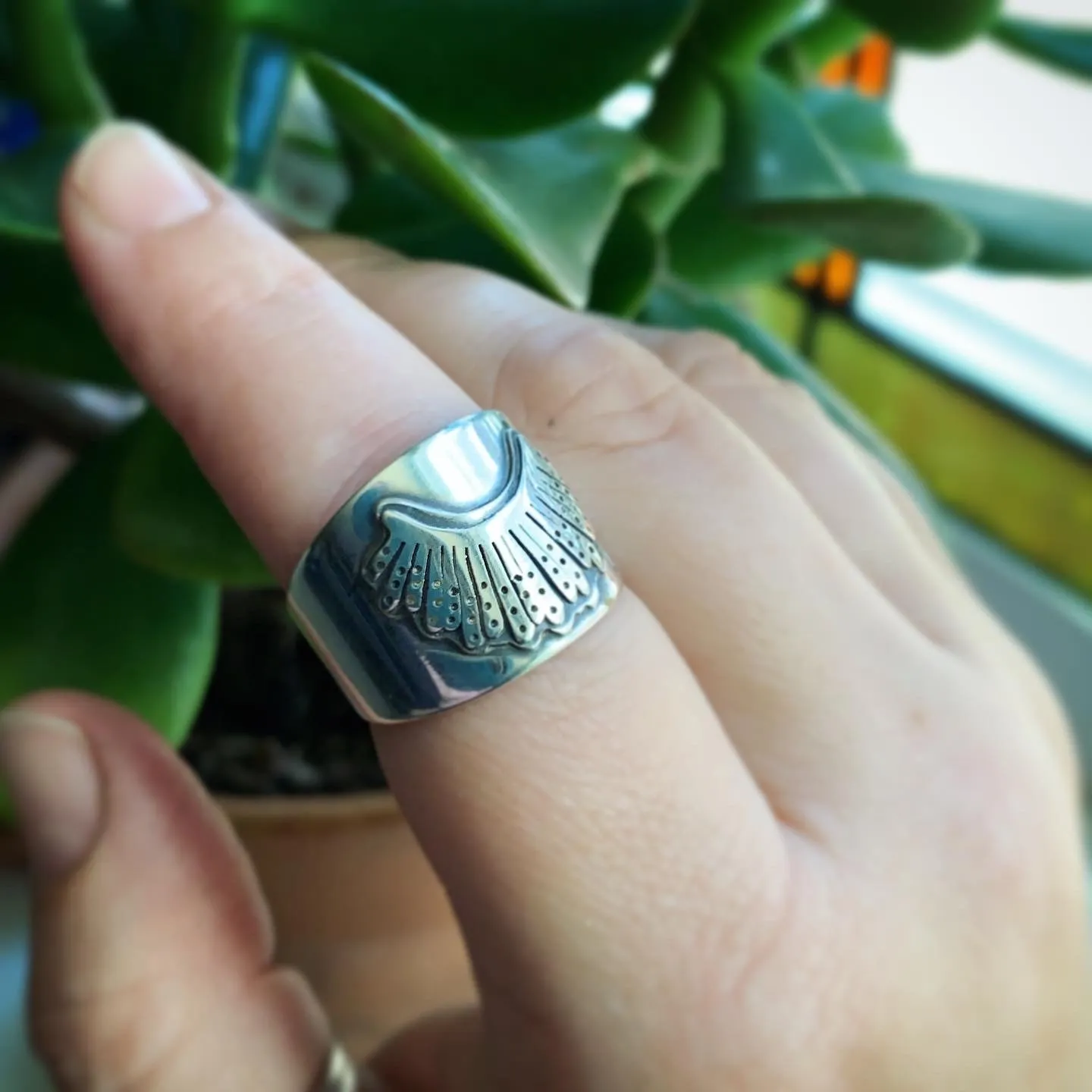 RBG "i dissent" Sterling Silver Ring