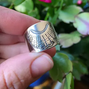 RBG "i dissent" Sterling Silver Ring