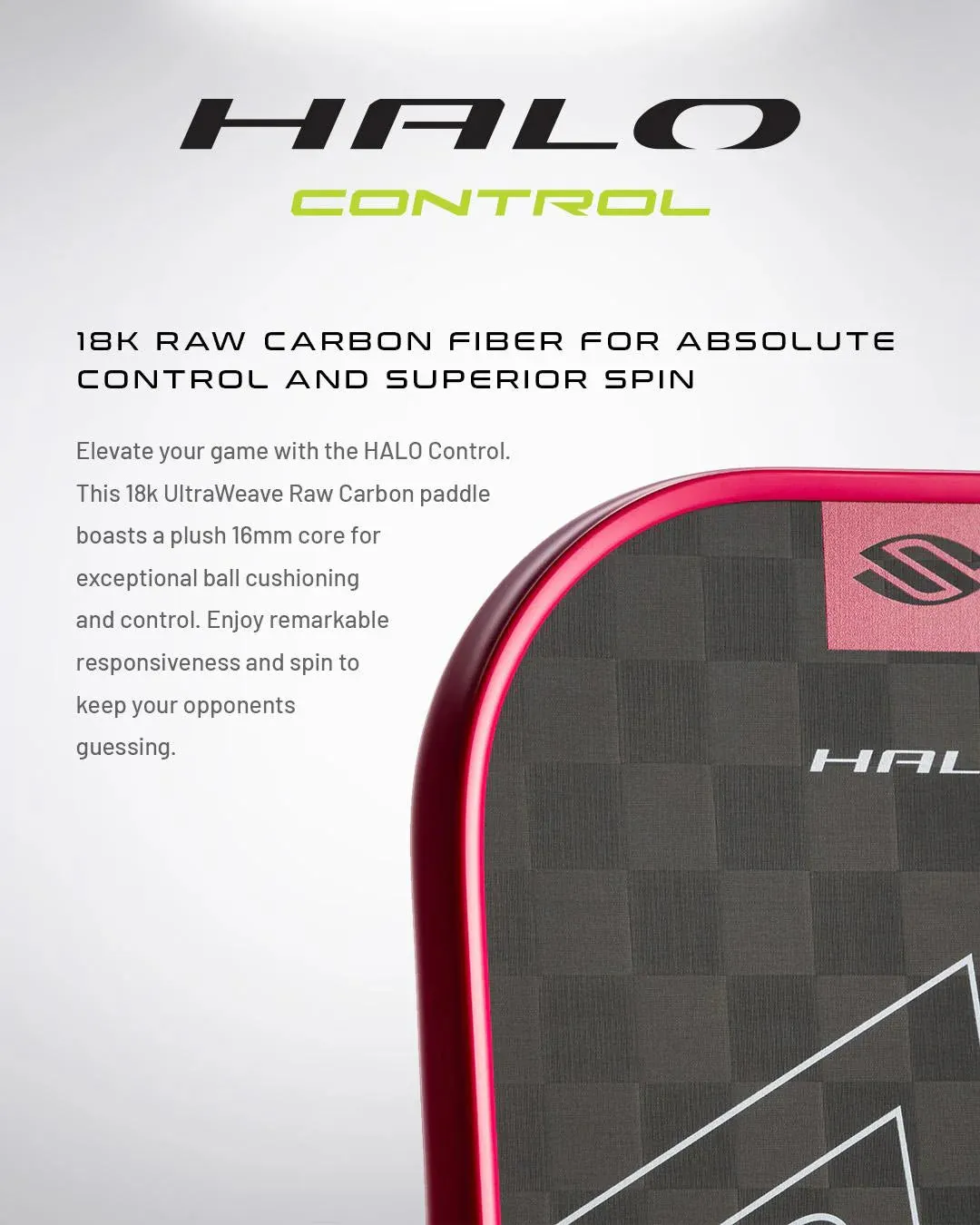 Selkirk SLK Halo Control Max Pickleball Paddle