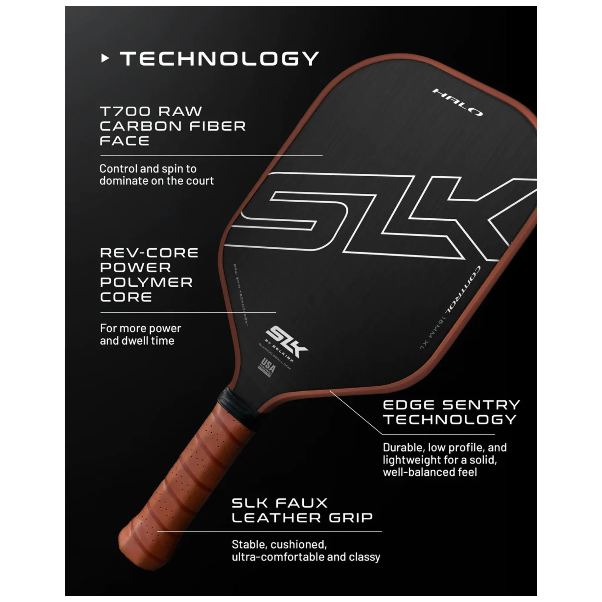 Selkirk SLK Halo Pickleball Paddle