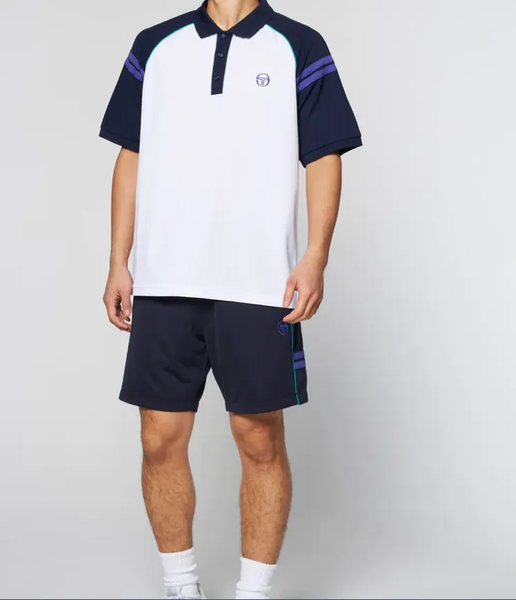 SERGIO TACCHINI ASCOT POLO SHORTS SET - Men’s- MARITIME BLUE