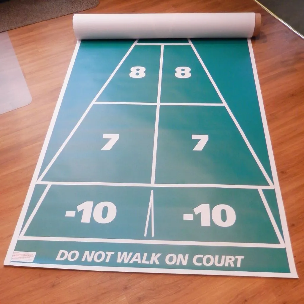 SHUFFLEBOARD ROLL OUT COURT