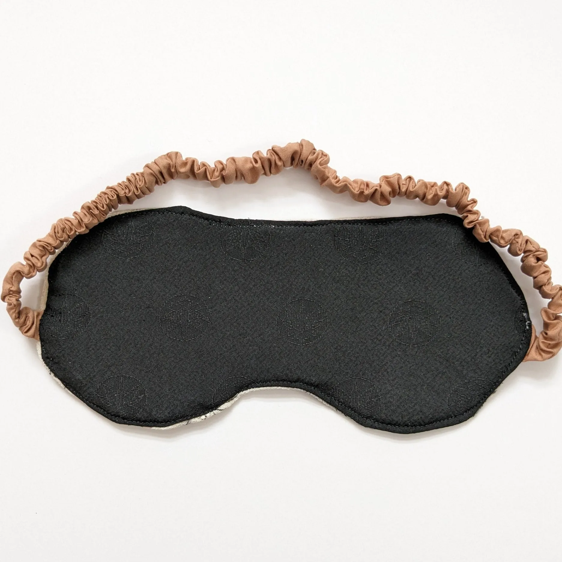 Silk Kimono Sleep Eye Mask - Heian period court scenery