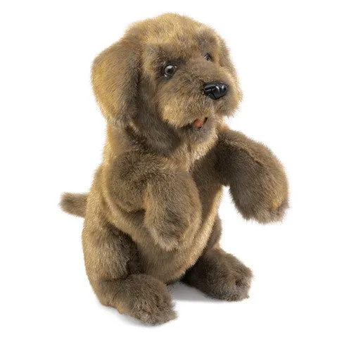 Sitting Dog Puppet