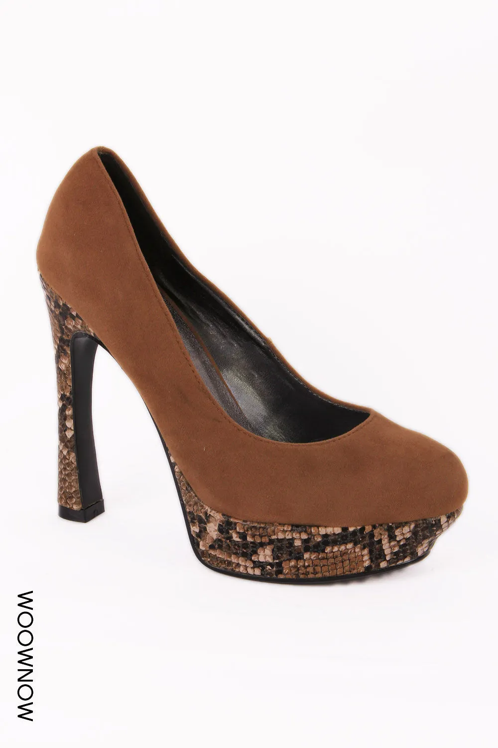 Sneaky Chic Platform Court Shoes