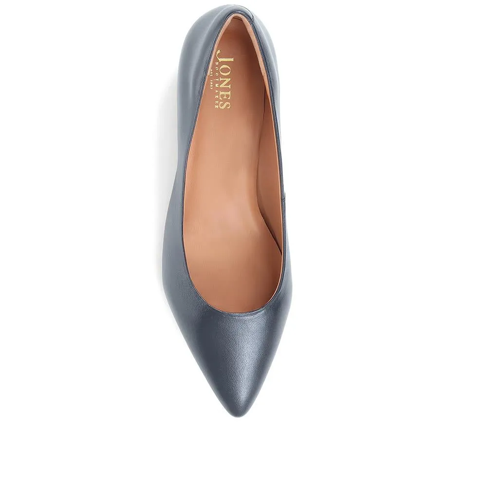 Sunstone Leather Court Shoes - SUNSTONE / 323 599