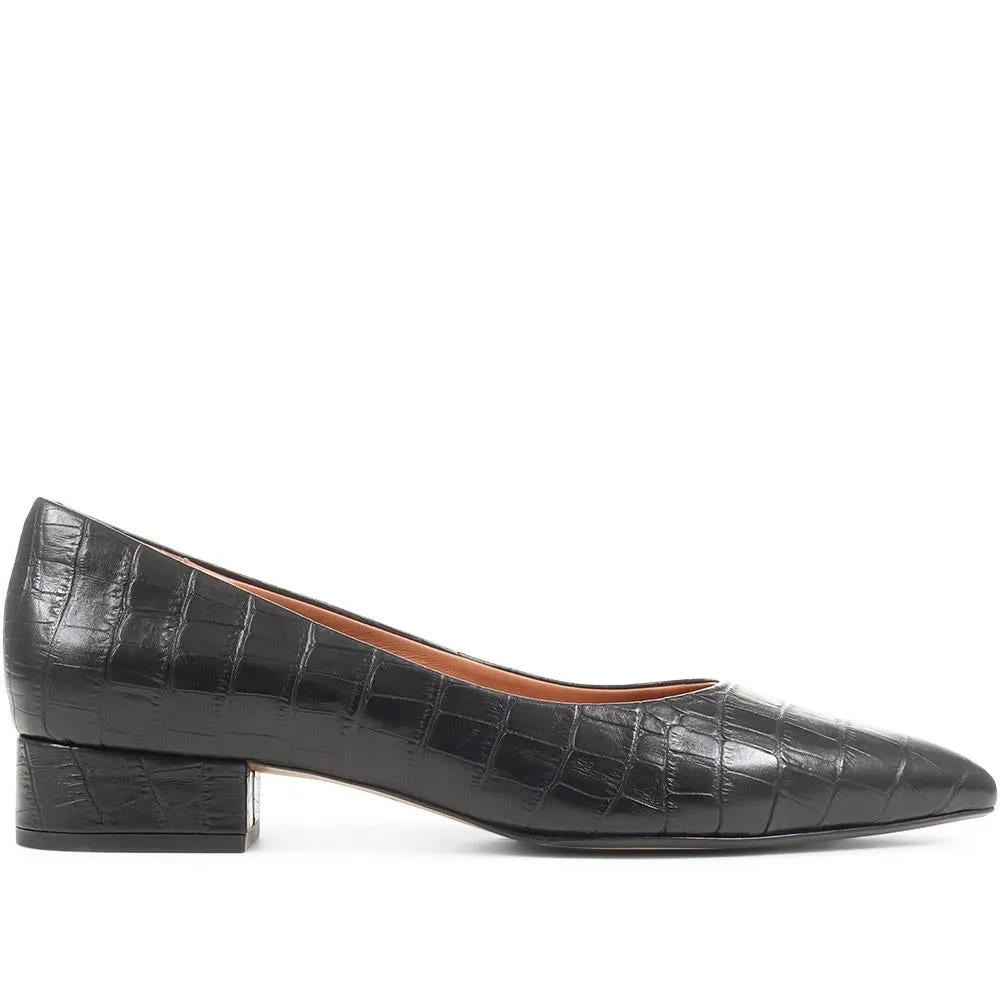 Sunstone Leather Court Shoes - SUNSTONE / 323 599