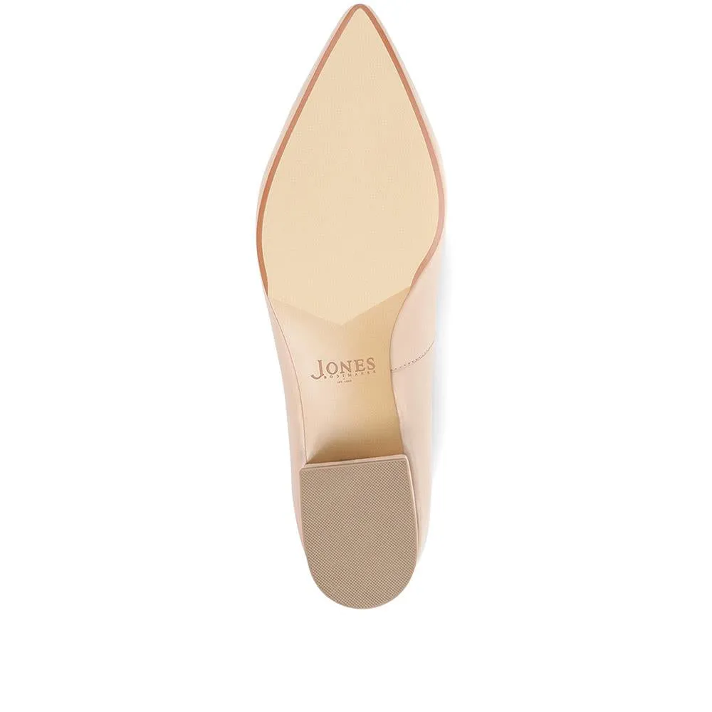 Sunstone Leather Court Shoes - SUNSTONE / 323 599