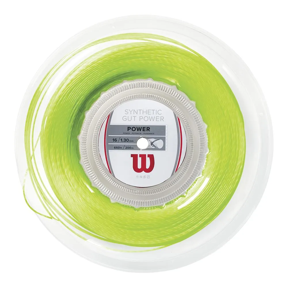 Synthetic Gut Power Tennis String Reel