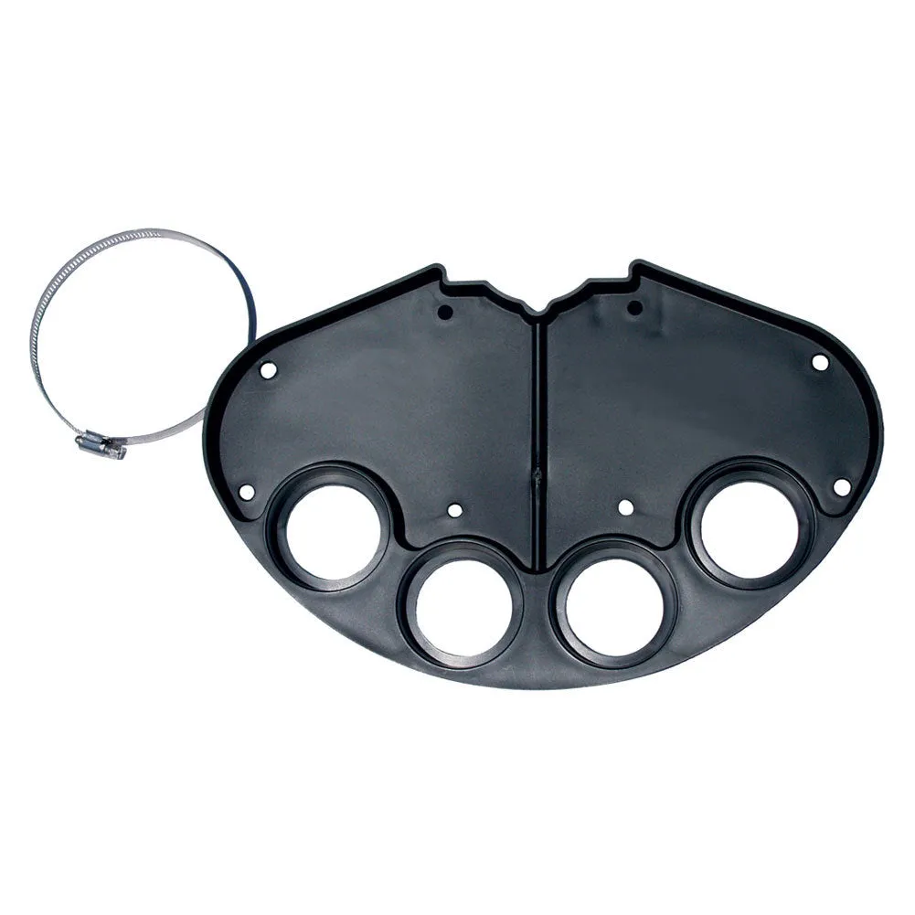 Tennis Court Tray Black