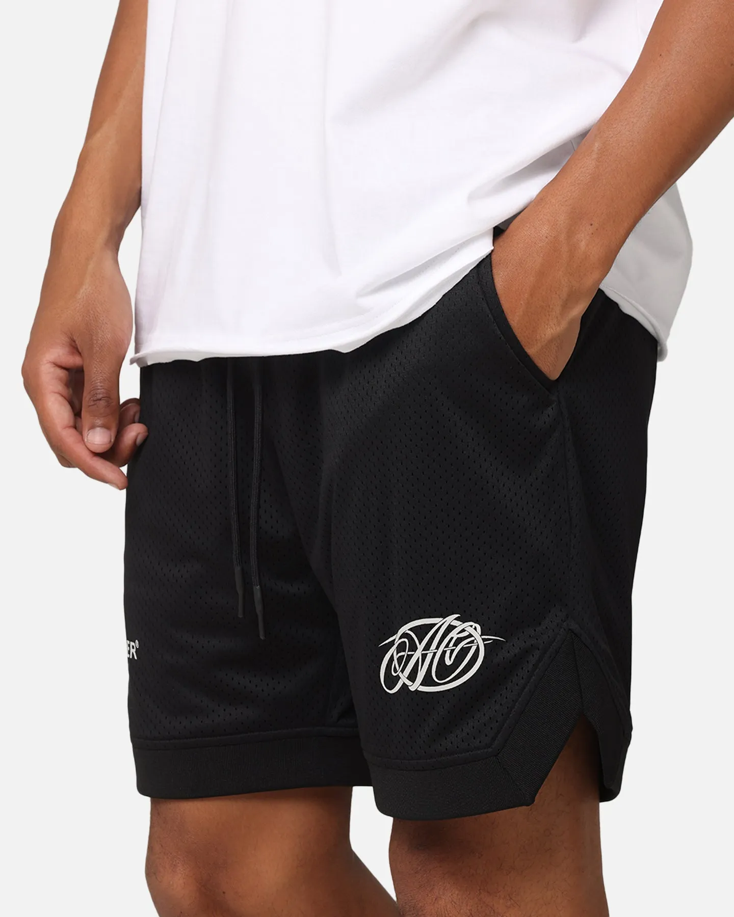 The Anti Order Track Club Basketball Shorts Black/Grey