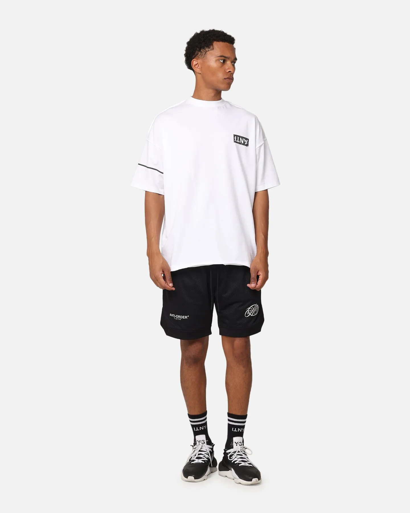 The Anti Order Track Club Basketball Shorts Black/Grey