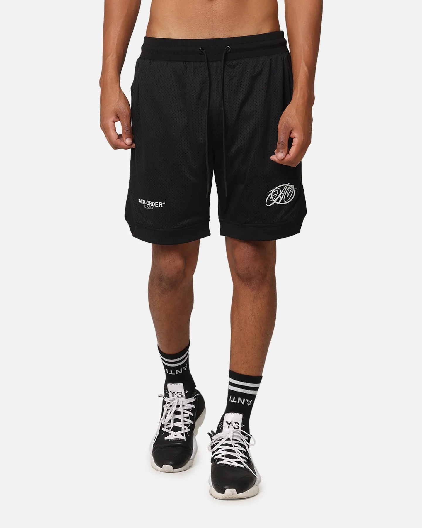 The Anti Order Track Club Basketball Shorts Black/Grey