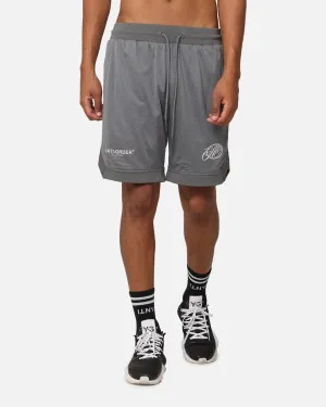 The Anti Order Track Club Basketball Shorts Dark Grey/Grey