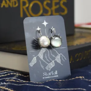 Velaris Earrings - Round - Officially Licensed ACOTAR jewelry