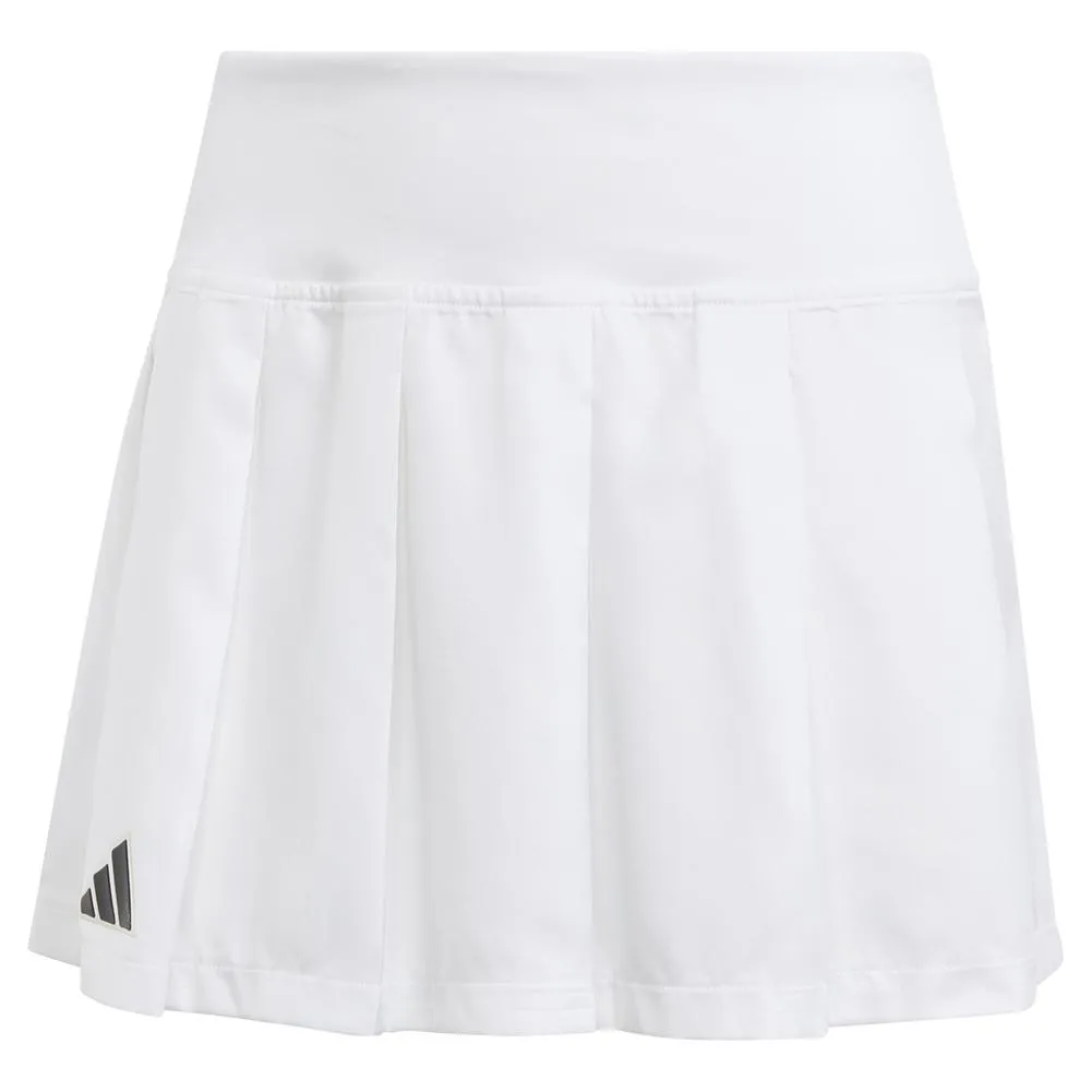 Women's London Pleat Pro Tennis Skort White