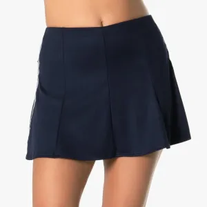 Women's Long Gore Hybrid Tennis Skort Midnight