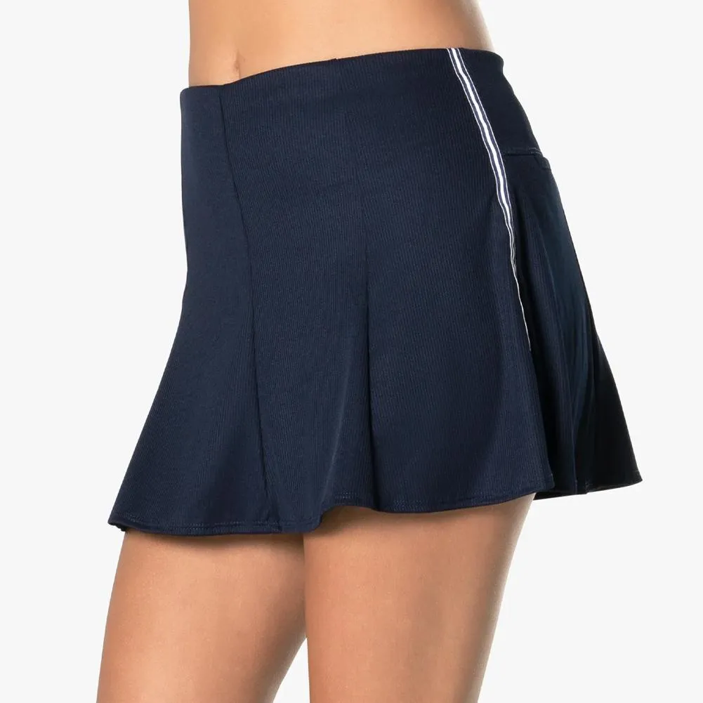 Women's Long Gore Hybrid Tennis Skort Midnight