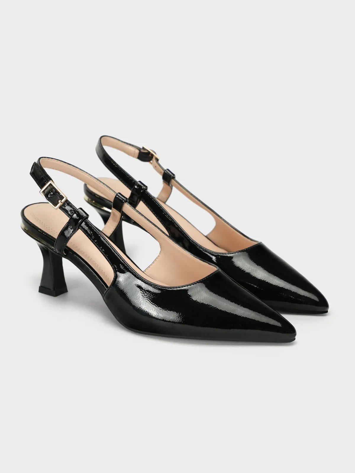 Womens "KOZUE" Pointy Slingback Sandals