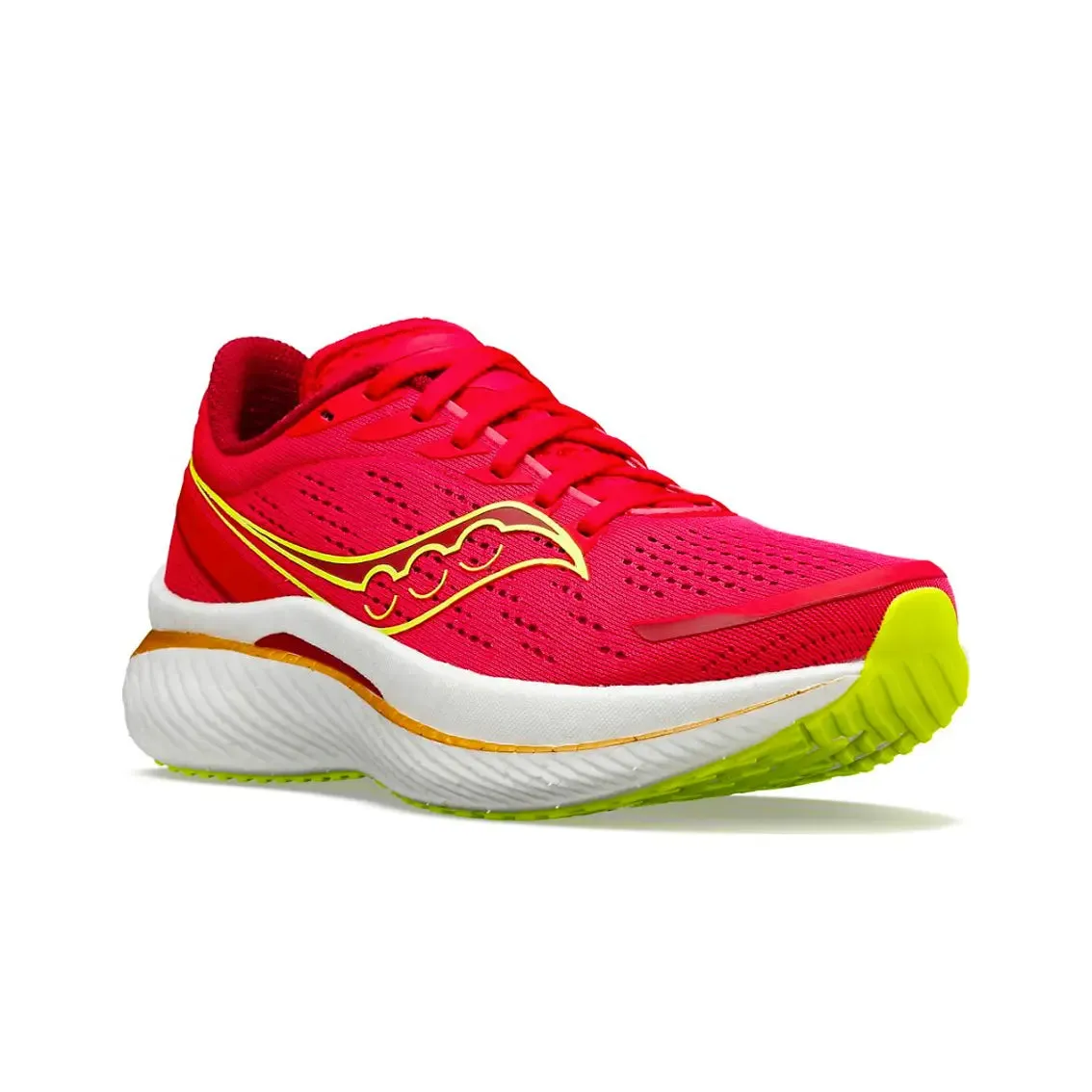 Womens Saucony Endorphin Speed 3 - Red / Rose