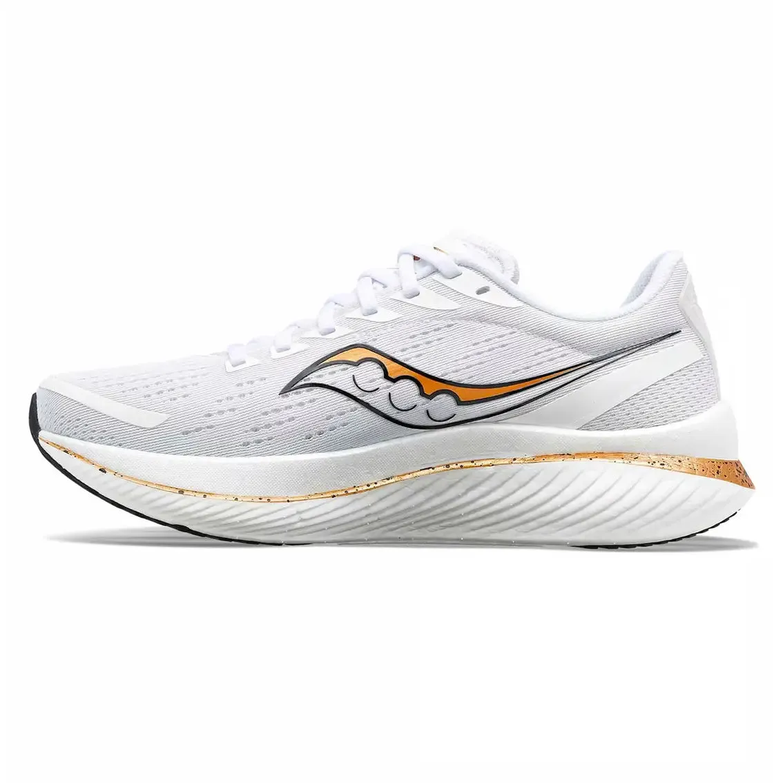 Womens Saucony Endorphin Speed 3 - White / Gold