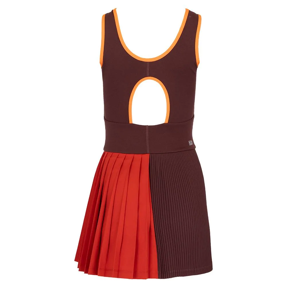 Women's Ultra-Dry Stretch Tennis Dress and Shorts Expresso and Opera