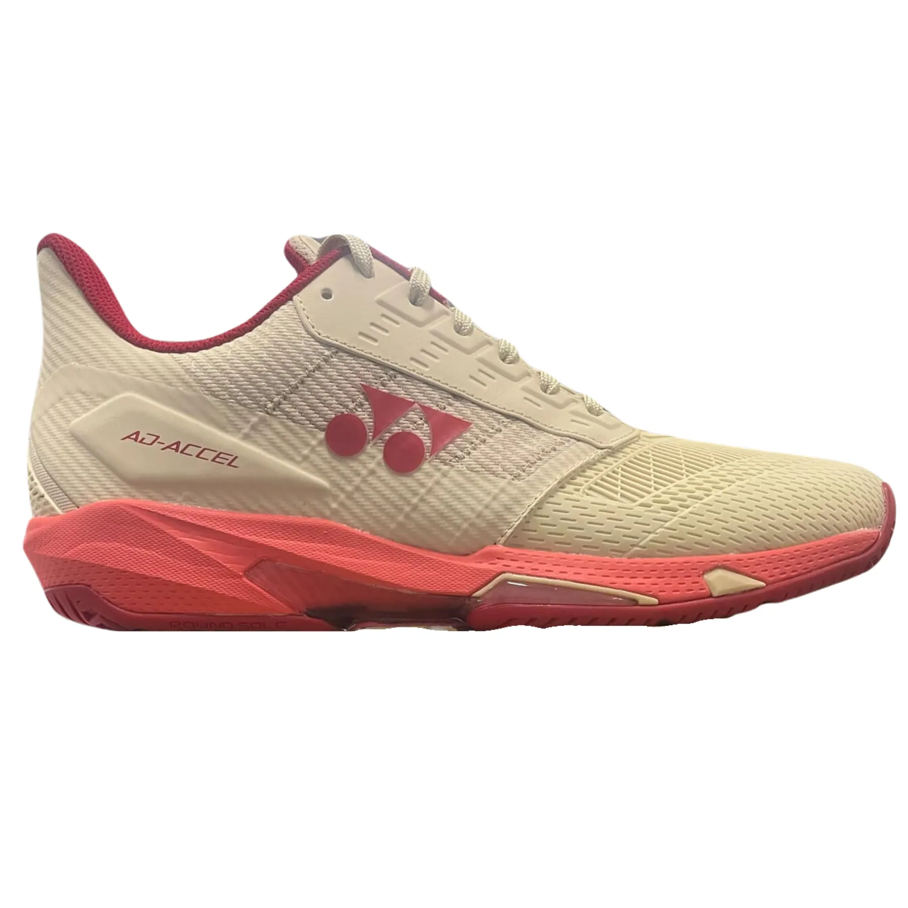 Yonex 2025 AD-ACCEL Women All Court Tennis Shoes -  Beige/Pink