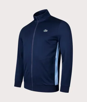 Zipped Ripstop Tennis Track Top